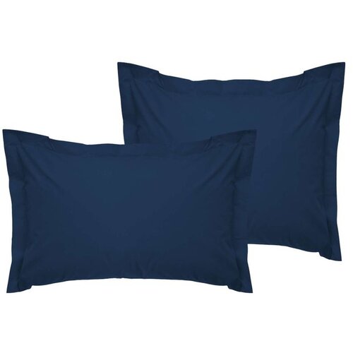  De Petrol Blue Petrol Blue Oxford Satin Pillowcase Set (2 Pieces) Cene