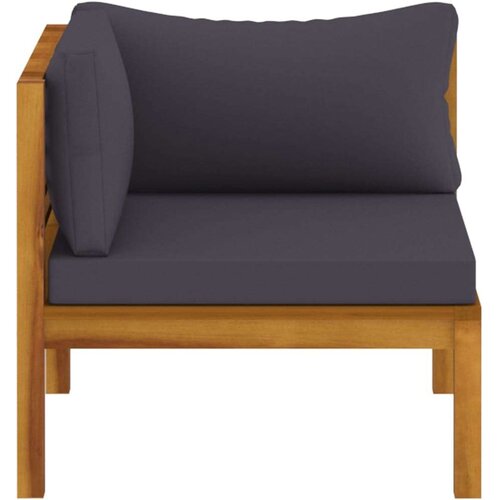 VidaXL Vrtni trosjed s jastucima od masivnog bagremovog drva Slike