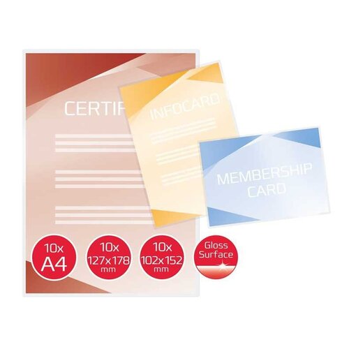  Žepki za plastificiranje gbc komplet 3# ed23125 GBC-POTRO&amp;Scaron;NI Slike