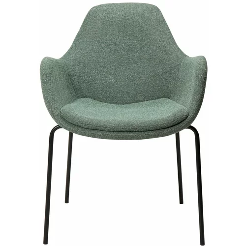 DAN-FORM Denmark Svetlo zelen fotelj iz tkanine bouclé Zimmer –