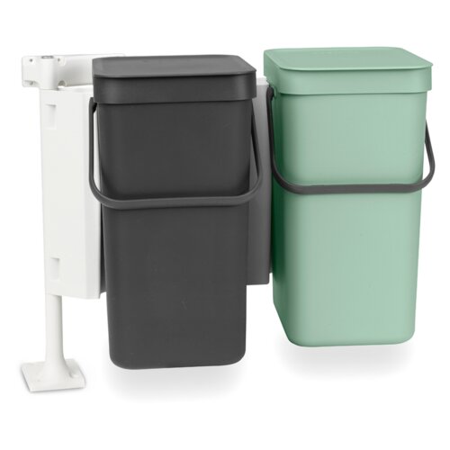 Brabantia Sort &amp;amp; Go vgradni ko&amp;scaron;i za smeti - 2 x 12 L Slike