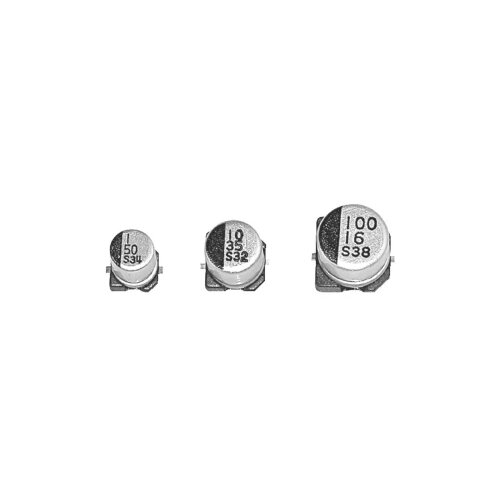 JAMICON elektrolitski kondenzator 50 V 20 % (&amp;Oslash; x V) 63 mm x 5.4 mm 1 kom. Slike