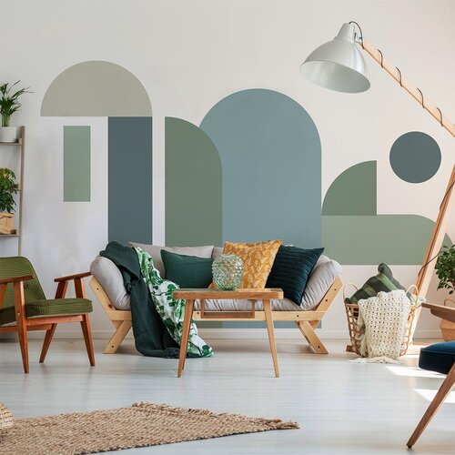 Ambiance Stenska nalepka 185x150 cm Amazonian Arches - Ambiance Cene