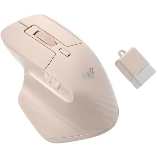 RIFF aula SC150 2v1 brezžična + žična super mini (8x5x3cm) rgb igralna miška roza, (21580401) Cene