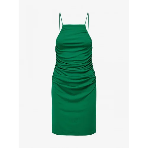 JDY Green Sheath Basic Dress Farah - Women