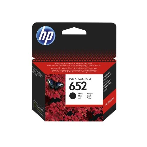 HP 652 originalna črna kartu&scaron;a Ink Advantage Cene