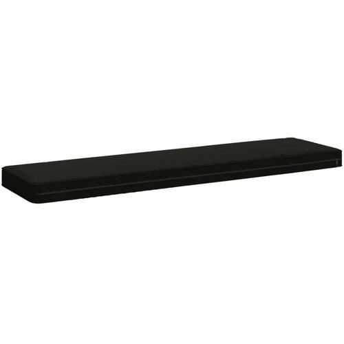  Jastučići za klupe - 2 dijela VUGHT 2 pcs 100% poliester Crna - Crna (poliester) 120 x 30 cm 2 Cijene