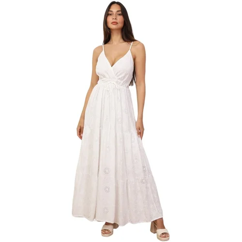 La Modeuse Dolge obleke 72021_P169129 Bela