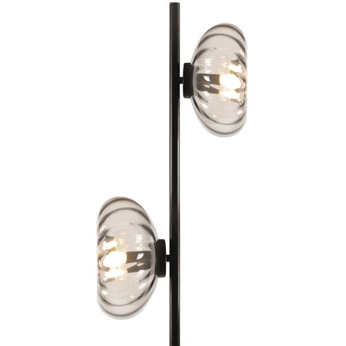 Osram podna lampa decor smoke 2xE14/12W/230V crna/zadimljeno-siva Slike