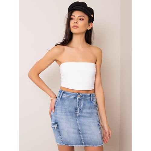 Denim Innovative Desing Skirt-NM-DE-SD-18105.49-blue Cene