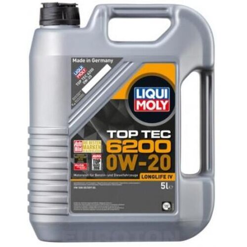 LIQUI-MOLY motorno olje TOP TEC 6200 0W20 5L 20789 Cene