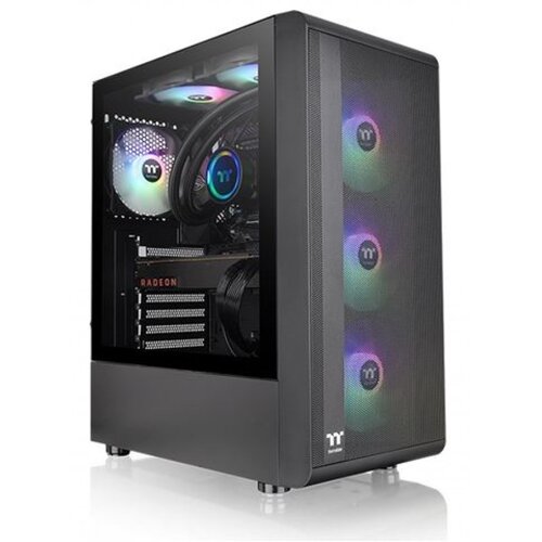 Thermaltake S200 TG ARGB Mid tower case, 3x ARGB 120mm Lite fan Cijene