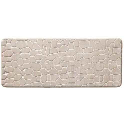 Douceur d intérieur Bež tekstilna kopalni&scaron;ka preproga 50x120 cm Ricochet &ndash; Cene