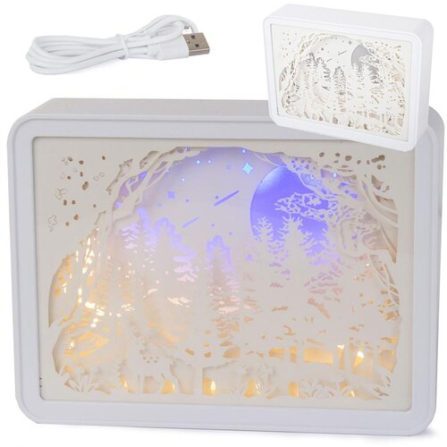  LED 3D dekorativna svetilka 20cm Cene