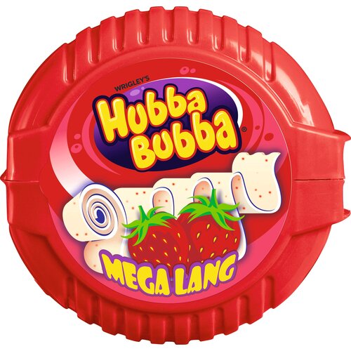 Hubba Bubba Mega Long - Strawberry Cene