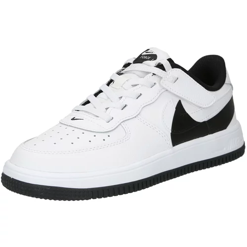 Nike Sportswear Tenisice 'Force 1 LOW EasyOn' crna / bijela