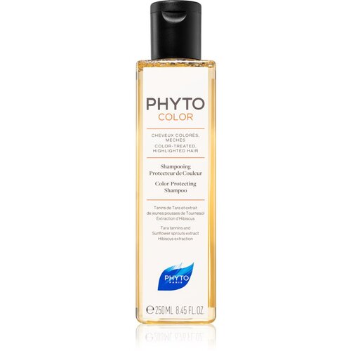 Phyto Color Protecting Shampoo &amp;scaron;ampon za za&amp;scaron;čito barve za barvane lase in lase s prameni 250 ml Slike