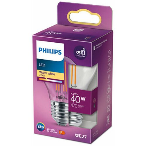 Philips LED Sijalica 40W E27 WW P45, 929001890555 Cene