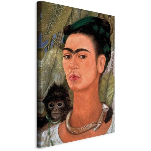  Slika - Frida Kahlo &ndash; Self-Portrait with Monkey 60x90 Standard Cijene