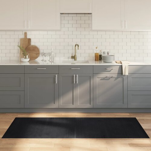  Tepih pravokutni crni 80 x 200 cm od bambusa Cijene