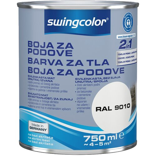SWINGCOLOR Talna barva 2 v 1 (barva: bela; 750 ml) Slike