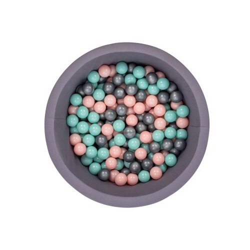 WALLXPERT Ogradica sa lopticama Bubble Pops v13 Grey Cene
