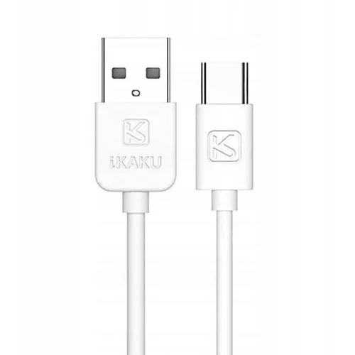 Kaku USB-C kabel 200cm bel za polnjenje ali prenos podatkov