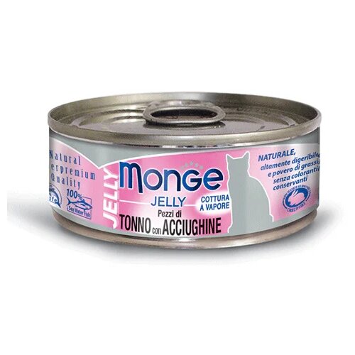 Monge cat jelly Yellowfin Tuna/Inčun 80 g Cene