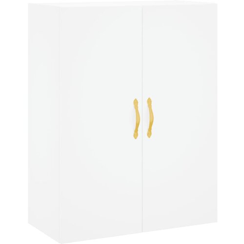 Maison Chic Stenska omarica - Zidna omarica bela 69,5x34x90 cm iu861, (22063170) Cene
