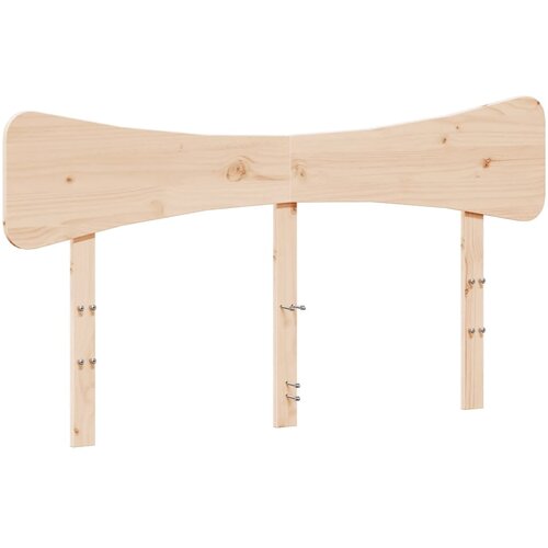 VidaXL Vzglavje 150 cm trdna borovina, (21058402) Slike