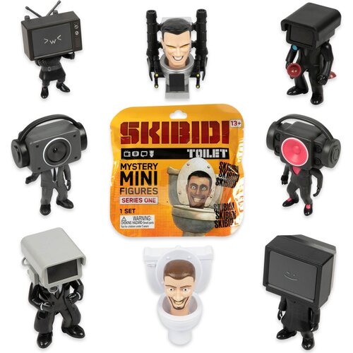 Skibidi toilet mini figura ( BONK1300 ) Cene