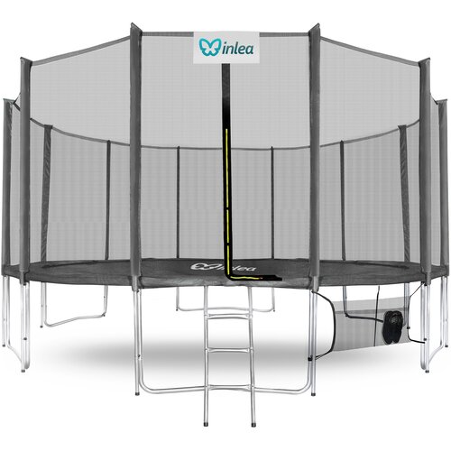  INLEA PREMIUM Jump Trampolin 500 cm s vanjskom za&scaron;titnom mrežom - siva Cijene