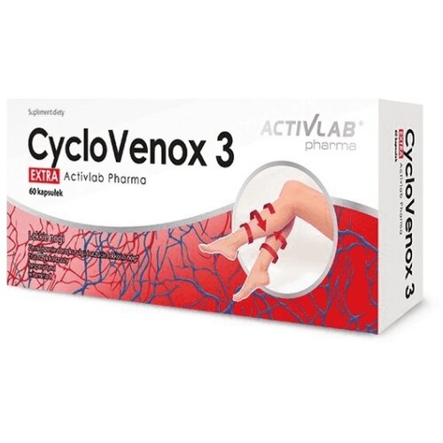  Podr&scaron;ka za vene - CycloVenox 3 EXTRA Pharma (60 kapsula) Cijene
