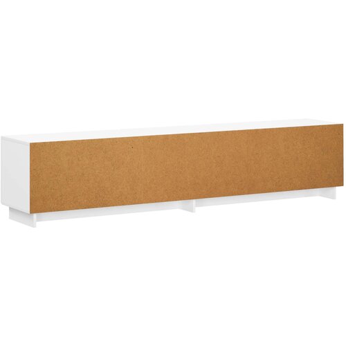 TV stalak 180 x 34,5 x 40 cm Bijela Konstruirano drvo Slike