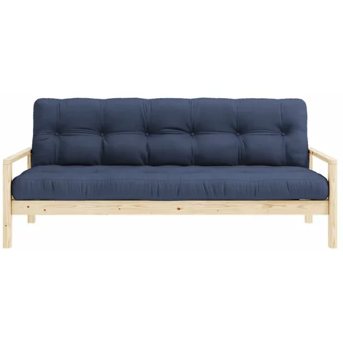 Karup Design Tamno plava sklopiva sofa 205 cm Knob –