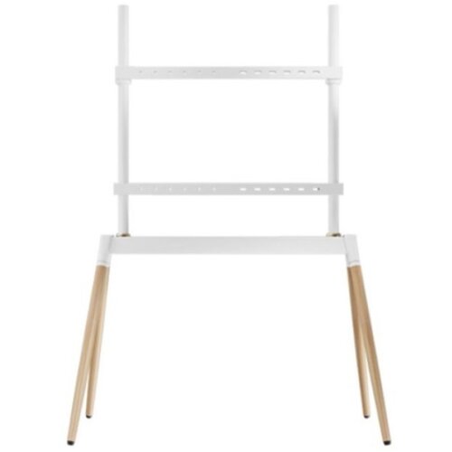 Gembird TVS-86F-01-W Podno postolje za TV, 55-86inc, belo/drvo Cene