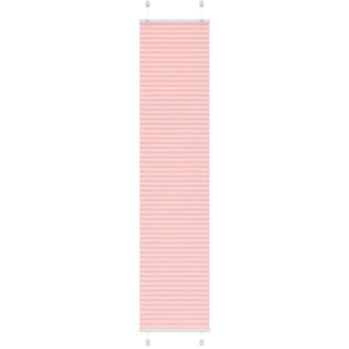 vidaXL Plisirana zavesa roza 45x200 cm &scaron;irina blaga 44,4 cm poliester, (5000298123) Cene