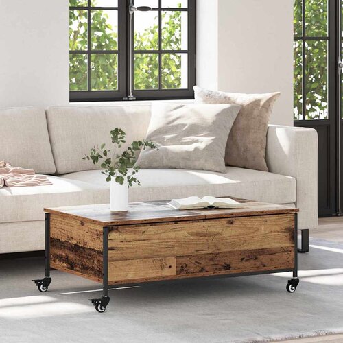 vidaXL Klubska miza Star les 91 x 55 x 32 cm Konstruiran les Cene