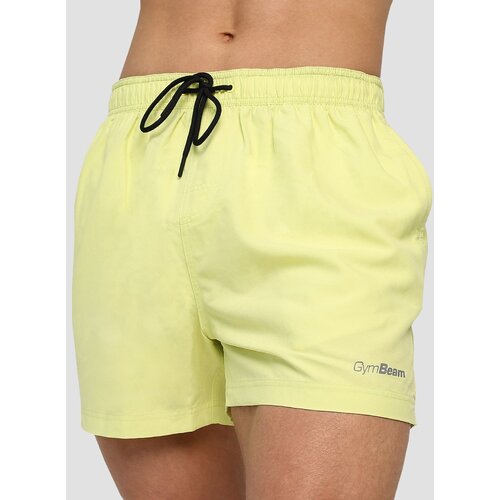 GymBeam Mu&amp;scaron;ke kupaće hlače ARUBA Lime Slike