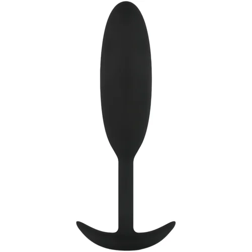 EasyToys Heavy Fulfiller - 54 g analni dildo - mali (crni)