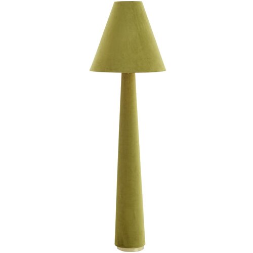 Light & Living Zelena stoječa svetilka s tekstilnim senčilom (višina 168 cm) Devia – Cene
