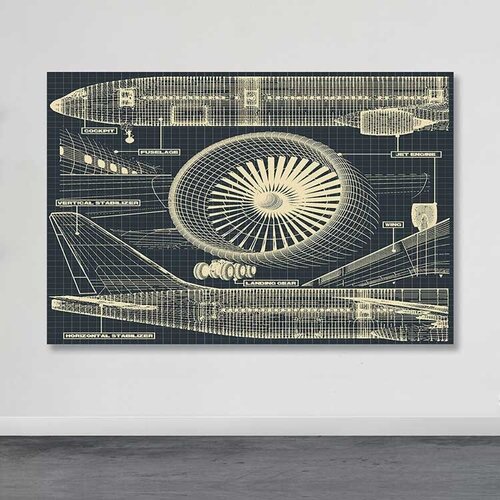 Wallity Slika na zidu DEV02425100140, 100x140 cm Cene