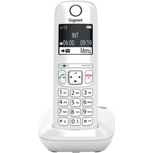 Gigaset Telefon bežični, Alfanumerički b&amp;amp;w 2.0&amp;Prime; display &amp;ndash; AS690 White Slike