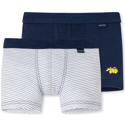 SCHIESSER spodnje hlače boxer 2 kosa 173127-912 modra F 98 Cene