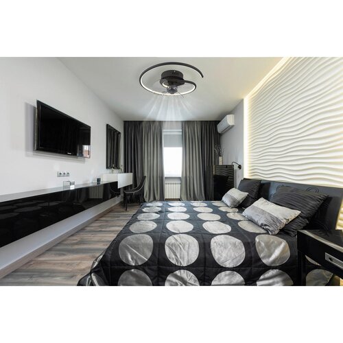 Globo 03660 - LED plafonski ventilator KOREN, prigu&amp;scaron;iva, LED/30W/230V 2700-6500K + daljinski upravljač Slike