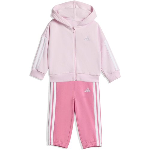 Adidas Komplet trenerka za devojčice I 3S Fz Fl Jog KE3886, Roze Cene