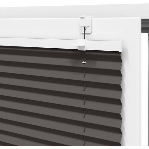  Plisirana roleta crna 90x150 cm &amp;scaron;irina tkanine 89,4 cm Slike