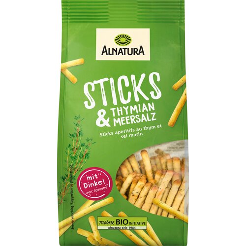Alnatura Bio štapići timijan + morska sol - 100 g Cene