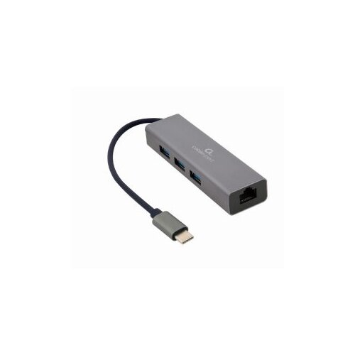 Docking station GEMBIRD USB adapter Type-C Gigabit ethernet 3-port + USB hub 3.1 A-CMU3-LAN-01 Cijene