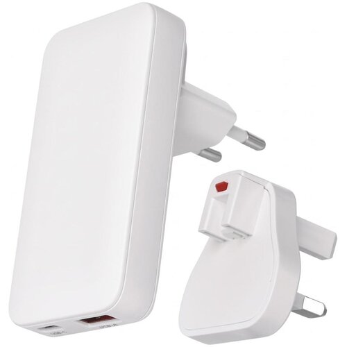  Putni adapter sa zamenjivim USB nastavcima GaN 100-250V Slike